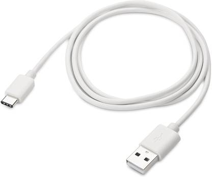 ZeeBee USB Type C Cable 1 m USB Type C Charging & Data Cable white