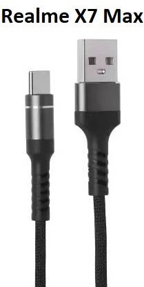 BOWO Type C 2 A 1 m USB Type C Cable for Realme X7 Max Fast Charging Cable