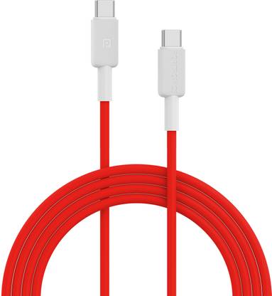 Portronics Type C 5 A 1 m Konnect Link C Square 100W Type C to Type C Fast Charging PD Cable