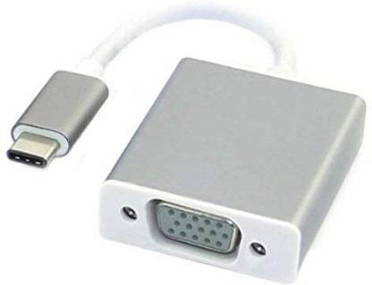 DooBuy USB (Thunderbolt 3) Type C to VGA Adapter, USB 3.1 (USB-C) to VGA Adapter Male to Female Converter for Mac-Book/Chrome-Book. (Plug and Play) Laptop Accessory