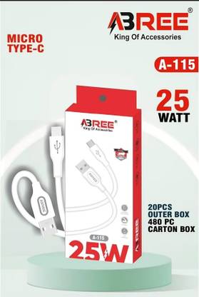Abree Type C 4 A 1 m Metal braided A115