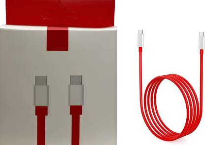 OnePlus Type C 10 A 1 m PD 65W Warp Supervooc Type C to Type C Cable