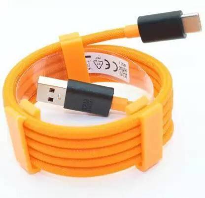 BEYWIRE USB Type C Cable 8 A 1 m RUBBER 62_ORANGE_USB_C