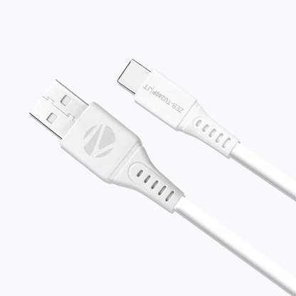 ZEBRONICS USB Type C Cable 2.4 A 1 m PVC ZEB - TU240P PLUS