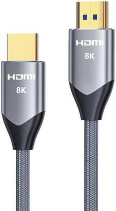 Verilux USB Type C Cable 6.6 m 8K HDMI 2.1 Cable 6.6FT, 48Gbps High Speed Braided HDMI Cord 4K@120Hz 8K@60Hz