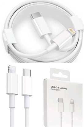SANNO WORLD USB Type C Cable 2.1 A 1 m TPE 20W Fast Charging USB Type C Adapter with Type C Lightening Cable