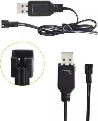 R3 GERMAN USB Type C Cable 2 A 0.635 m USB charger cable SM-2P plug aa aaa NiCd NiMH battery for