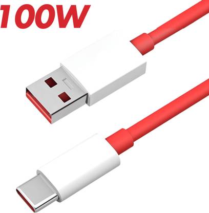TechBlaze USB Type C Cable 10 A 1 m TPE 100 WATT Fast Charging, USB-A to USB-C