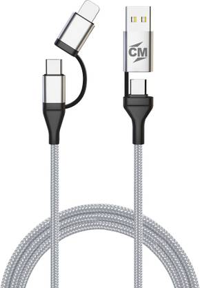 Callmate USB Type C Cable 2 A 1 m 4 in 1 USB Type C to Type C Fast Charging for all devices
