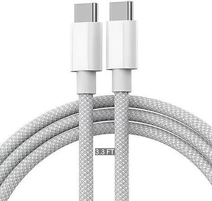 MAK USB Type C Cable 2 A 1 m 20 Watt PD Fast Charging USB Type C to C Cable Compatible with iPhone 15/ 15 Pro/ 15 Pro Max/ / Pixel/ Nothing