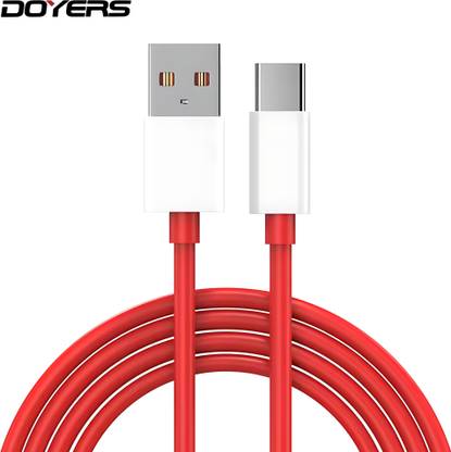 डोयर्स 6.5A 65W-10W/WARP/DASH/SUPERVOOC/SUPERDART CHARGER USB Type C Cable