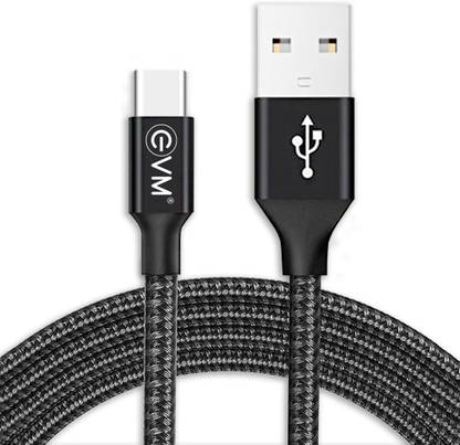 EVM USB Type C Cable 2 A 1 m Type C Data Cable Nylon Braided High Speed Charging Data Cable CM-08