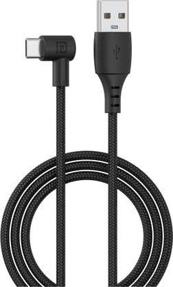 Portronics USB Type C Cable 2 A 1.2 m Konnect HD Fast Charging & Data Sync