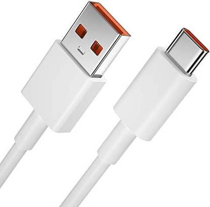NeroEdge USB Type C Cable 2 A 1 m MI Redmi 33W Data Cable 6A Original High Speed Type C Xiaomi Cable Turbo