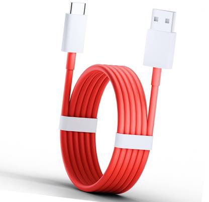 XVEP USB Type C Cable 2 A 1 m Oneplus 80W Charger Cable USB to Type C Warp Charger SuperVooc/Dash Super Charge Cable for Oneplus11,11R,10Pro,10R,10T,9RT,9R,8R,8T Cable for 6/6T/7/7T,Ce2 Lite 5G,Ce 3 5G,Ce3 Lite