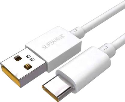Heatmor USB Type C Cable 3 A 1 m 33W SuperVOOC USB To Type C Fast Charging Cable
