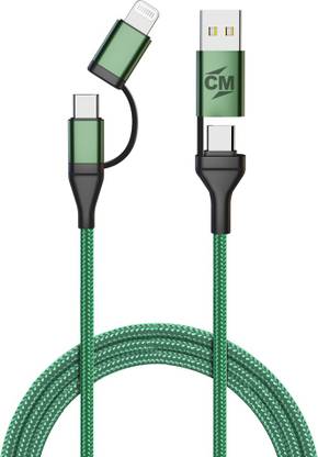 Callmate USB Type C Cable 2 A 1 m 4 in 1 USB Type C to Type C Fast Charging for all devices