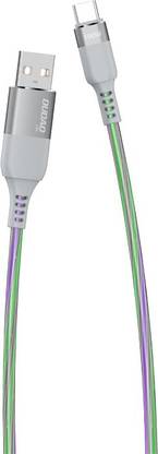 DUDAO USB Type C Cable 5 A 1.23 m RGB Light Effect L9X-TC Fast Charging