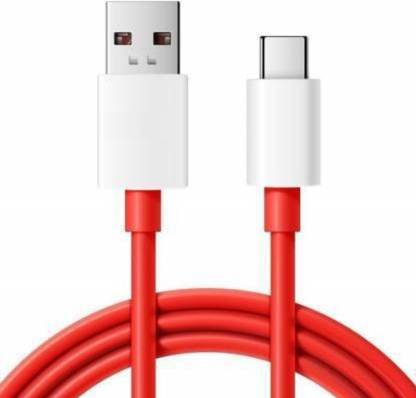 UTRAX USB Type C Cable 6.5 A 1 m TPE SuperVOOC/Dash/Wrap charger Cable Compatible with oneplus OnePlus 12/OnePlus 12r /OnePlus 11/OnePlus 11R/OnePlus 10 Pro/OnePlus 10R/ 9R/ 8 / 8T / 7 / 7T / 6 (Compatible with SUPERVOOC, VOOC, DASH, WARP 80W 65W 33W WARP Type C Cable Data Cable, Red, One Cable)