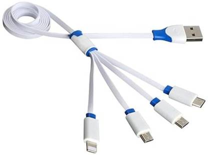 Elevea USB Type C Cable 1 m 4-in-1 USB Charging Cable - Fast, Universal Compatibility - Ideal Tech Gift