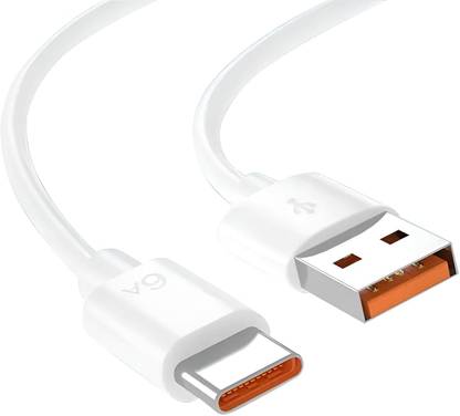 Zybux USB Type C Cable 6 A 1 m Copper Redmi 67W Original Mobile Phone Data Charging Cable for Redmi Note 13/12 Pro/11 Pro 5G/11S/9 pro/11/10 Pro max/Poco X5/X4 Pro/M5 Pro/M4/X3 pro/Mi 11 Ultra/11 Lite Ne/11t/10i Hyper charge Turbo