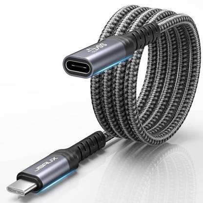 JSAUX USB Type C Cable 5 A 1 m USB C Extension Cable 3FT 10Gbps 100W Fast Charging Extension