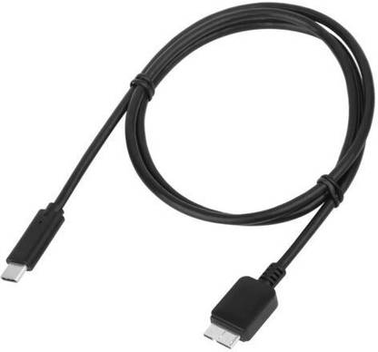 ATEKT USB Type C Cable 2 A 1 m USB C to Micro USB Cable, USB 3.0 Type C to Micro B (Micro USB)