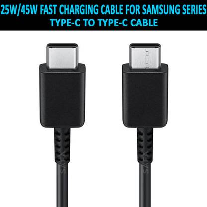 Safa USB Type C Cable 5 A 1.7 m 25W_45W TYPE-C TO TYPE-C FAST CHARGING CABLE