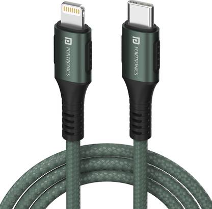 Portronics USB Type C Cable 2 A 1.2 m Konnect CL