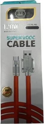 UnicornGlazz USB Type C Cable 1 m Silicon Rotating ,120w Fast Charge Silicone Unbreakable Data Cables with LED Indicator