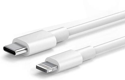 HOMEMO USB Type C Cable 5 A 1 m Type C to Lightning Cable, Super Fast Lightning Charging Cable