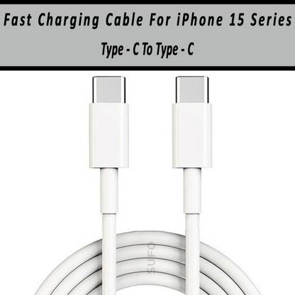 SUFO USB Type C Cable 4.5 A 1 m 20W/45W Type-C To Type-C Fast Charging Cable Support iPhone 15 / iPhone 15 Pro / iPhone 15 Pro Max