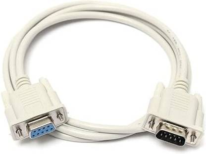 ALRITO VGA Cable 1.5 m 9 PIN Male to 9 pin Female Serial DB9 RS232 Male to Female Converter Extension Cable Data Cable.