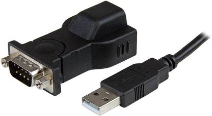Etzin VGA Cable 0.5 m USB 2.0 to Serial PDA 9 Pin DB9 RS232 Serial Converter COM Port 9-Pin DB-9 Adapter
