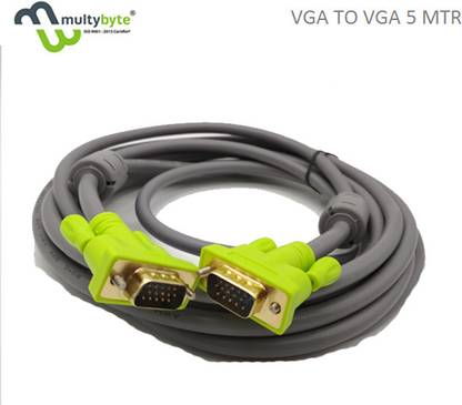 A Plus Products VGA Cable 5 m VGA TO VGA CABLE 5 MTR