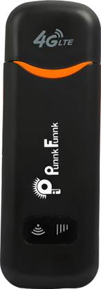 PunnkFunnk Data card 4G LTE Wireless USB Dongle Stick with All SIM Network Support 7.2 Mbps Data Card ,Calls not Supported