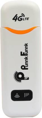 PunnkFunnk T708 4G LTE Wireless USB Dongle Stick with All SIM Network Support 7.2 Mbps Data Card ,Calls not Supported