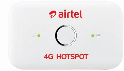 Airtel 5573 4g Wifi Hotspot Datacard with 1500mah battery Router 150 Mbps Data Card ,Calls not Supported