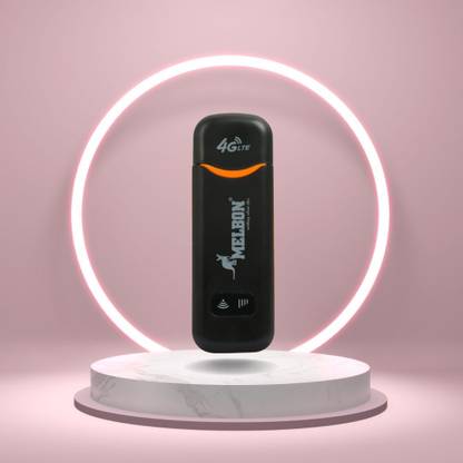Melbon 4GLTE WiFi USB Dongle with All SIM Network Support | 150Mbps Data Speed 7.2 Mbps Data Card ,Calls not Supported