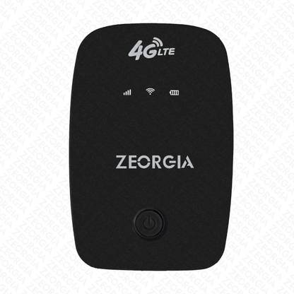 Zeorgia 4G LTE Portable WiFi Hotspot Dongle with Multi SIM Network Support 150 Mbps Data Card ,Calls not Supported
