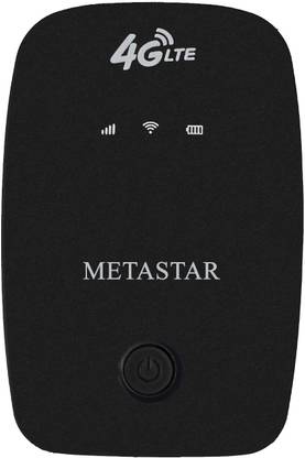 METASTAR High-Speed 4G LTE Dongle | All SIM Support, 150Mbps WiFi 150 Mbps Data Card ,Calls not Supported