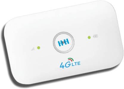 प्लस वन H&H4G Wireless Router with All Sim Support,4G Data Card Portable WiFi Hotspot डेटा कार्ड