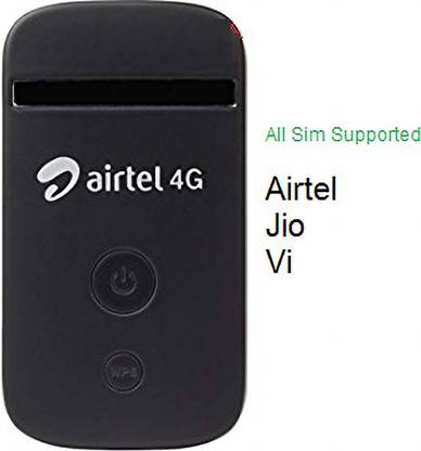 Airtel ZTE MF90 MIFI Unlocked Router(all Sim Supported) 150 Mbps Data Card ,Calls not Supported