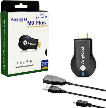 MARS M4-Plus Wireless Display Dongle for LED TV Screen Device, Android/ios Media Streaming Device