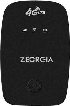 Zeorgia 4G LTE Wireless Dongle | Multi SIM Support, 150Mbps WiFi Hotspot 150 Mbps Data Card ,Calls not Supported