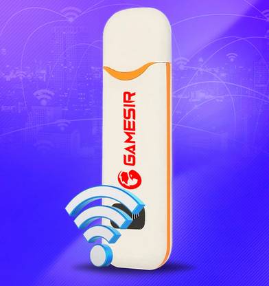 GameSir MELBON ( Upload Speed - 7.7 MBPS) Wireless USB Dongle, India's 3rd Best 7.2 Mbps Data Card ,Calls not Supported
