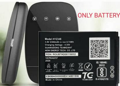 Deltadd Mobile Battery WiFi Dongle M2S JioFi 2 Wireless router/ Jio Fi2 4G / M2 Hotspot Data
