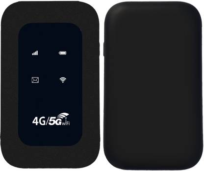 TechBox 4G LTE Battery-Powered Dongle - Universal SIM Compatibility 150 Mbps Data Card ,Calls not Supported