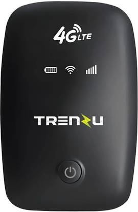 Trenzu Pocket WiFi Dongle | 150Mbps Portable Hotspot | Universal SIM Support Data Card