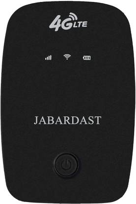 Jabardast 4G LTE Moblie Dongle | Multi SIM Support | High-Speed Wireless Connectivity 150 Mbps Data Card ,Calls not Supported